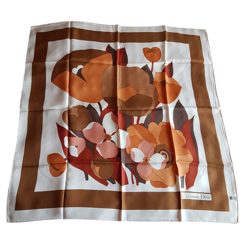 Christian Dior silk scarf