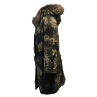 Yves Salomon Parka con rifiniture in pelliccia