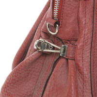 Chloé Paraty Bag aus Leder in Rot