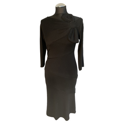 Diane Von Furstenberg Kleid aus Jersey in Schwarz
