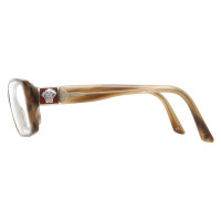 Versace Reading glasses in brown marbled