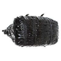 Prada Handbag Patent leather in Black