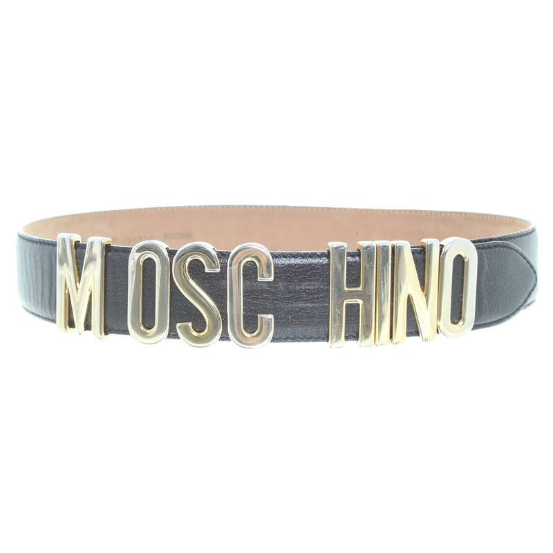 Moschino Waist belt with logo lettering