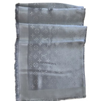 Louis Vuitton Monogram Shine cloth in silver / grey