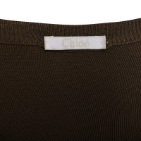 Chloé Pullover in green / brown