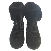 Moon Boot Boots Suede in Black