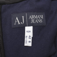 Armani Jeans Kleid in Schwarz/Blau