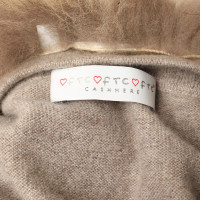 Ftc Cashmere vest with fur detail