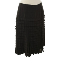 Cacharel Silk skirt in the fringe look