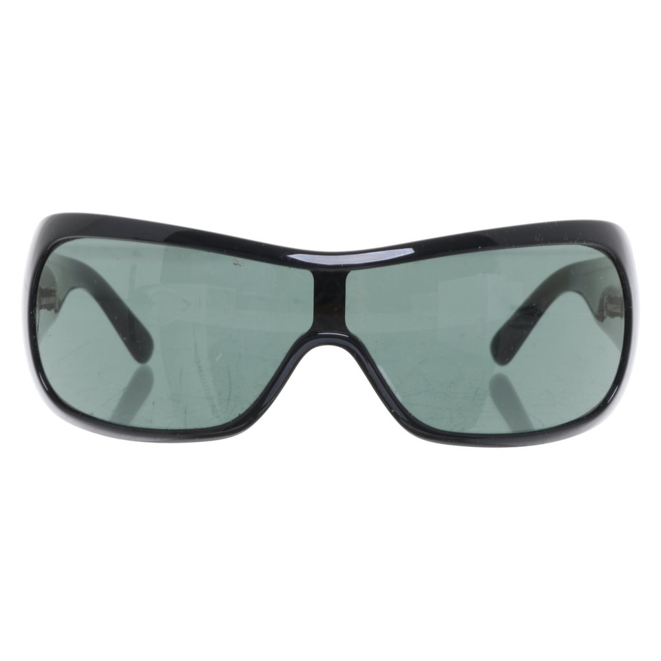 Versace Sonnenbrille in Schwarz