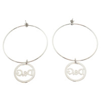 Dolce & Gabbana Silver hoop earrings