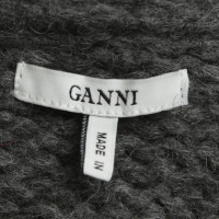 Ganni Cardigan in grigio