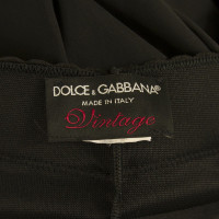 Dolce & Gabbana Schwarzes Bustier-Kleid