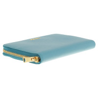 Prada Wallet in turquoise