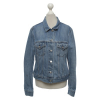 Acne Jacke/Mantel aus Baumwolle in Blau