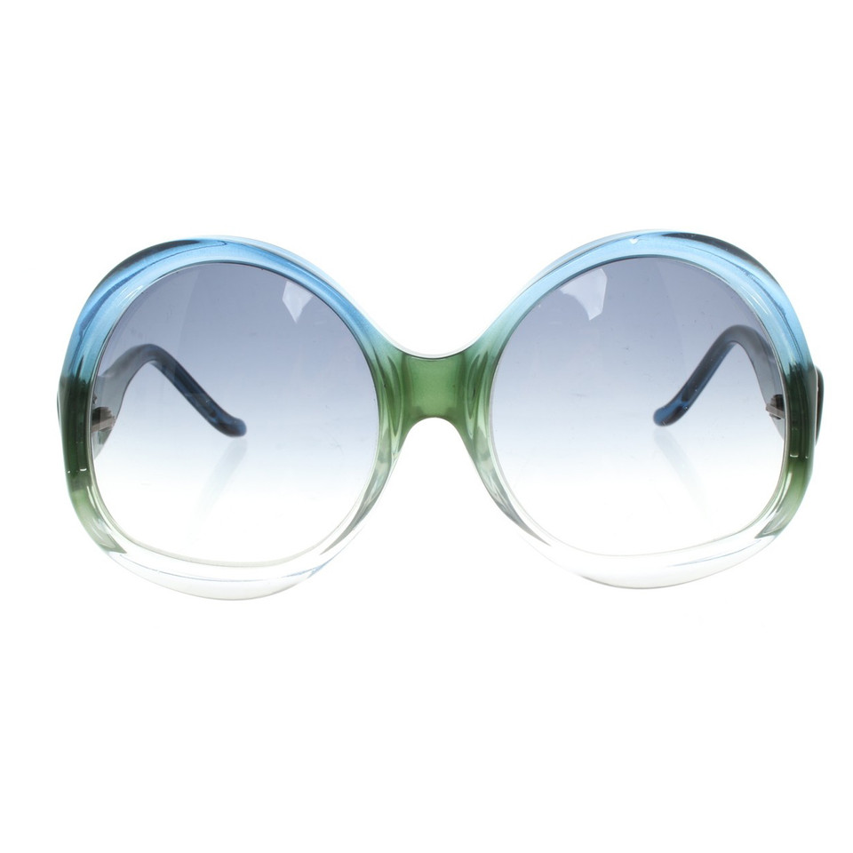 Balenciaga Sunglasses in Blue / Green