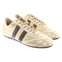 Bikkembergs Trainers Leather in Gold