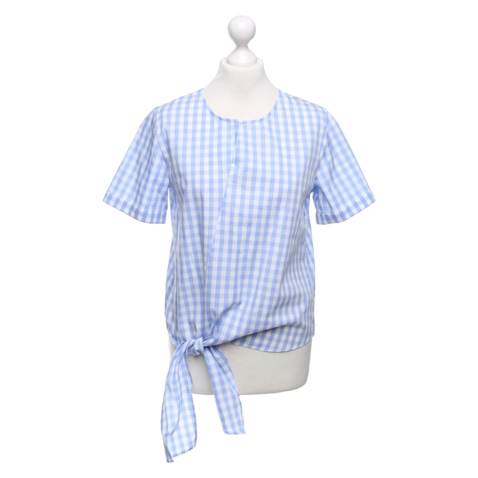 Riani Blouse with plaid pattern