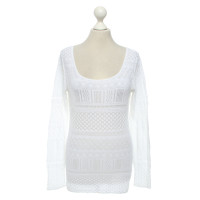 Iris Von Arnim Knit sweater made of cotton in white