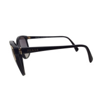 Prada Sonnenbrille Kunststoff Schwarz
