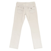 Armani Jeans Jeans aus Baumwolle in Creme