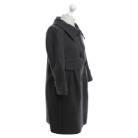 Piu & Piu Gray wool coat