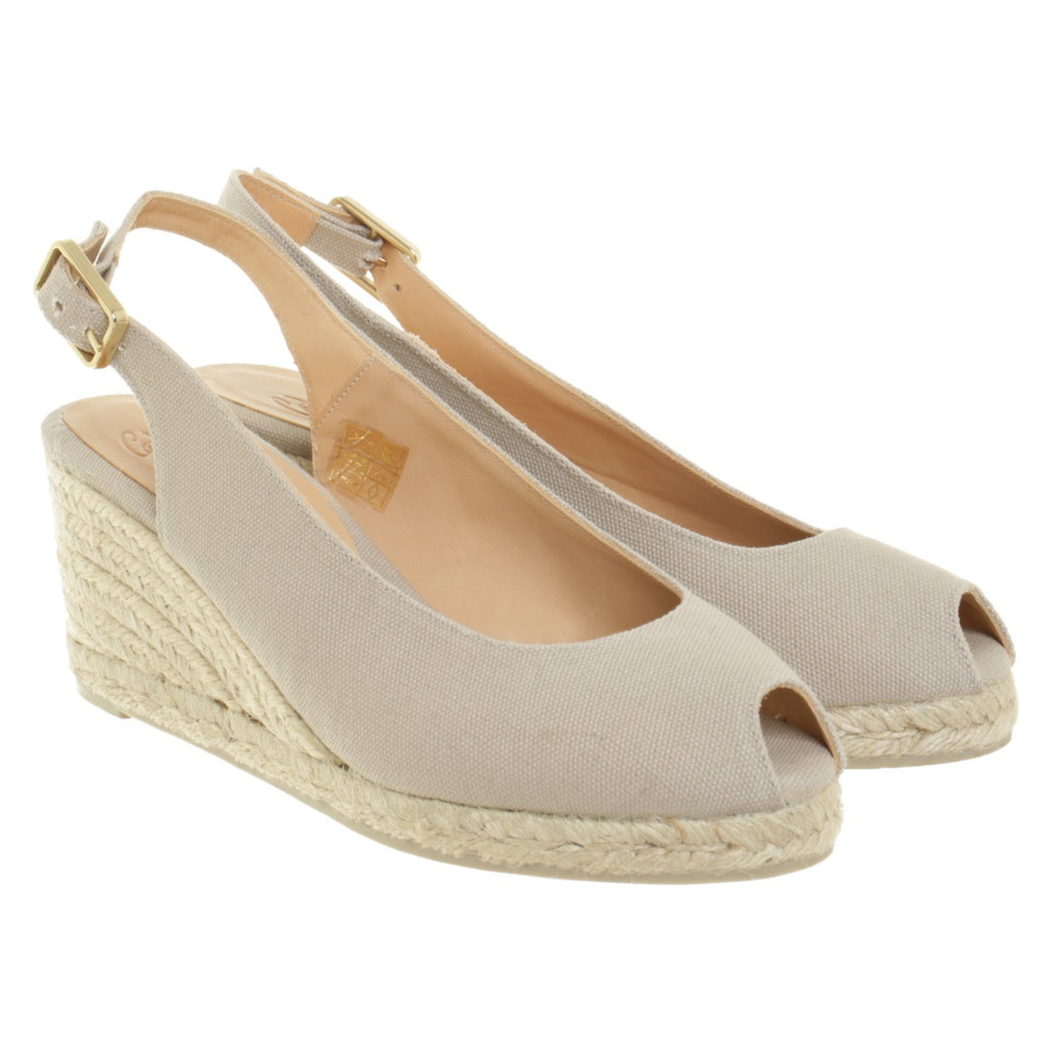 Castañer Wedges in Beige