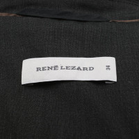 René Lezard Blazer aus Baumwolle in Grau