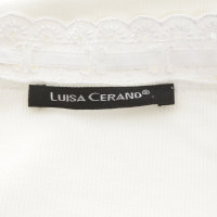 Luisa Cerano Top in bianco