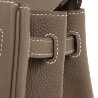 Hermès Birkin Bag 25 Leer in Taupe