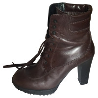 Hogan Leather ankle boots 