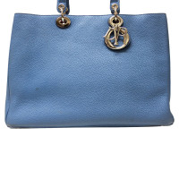 Christian Dior Shopper Leather in Turquoise