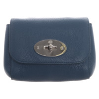 Mulberry Darley Small Leer in Blauw