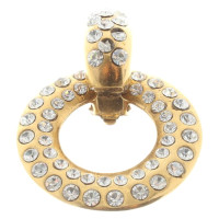 Chanel orecchini clip con pietre preziose
