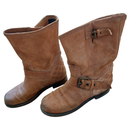 Buttero Boots Leather in Beige