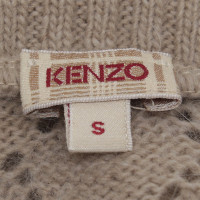 Kenzo Abito in maglia con motivo a pizzo