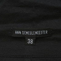 Ann Demeulemeester Top Cotton in Black