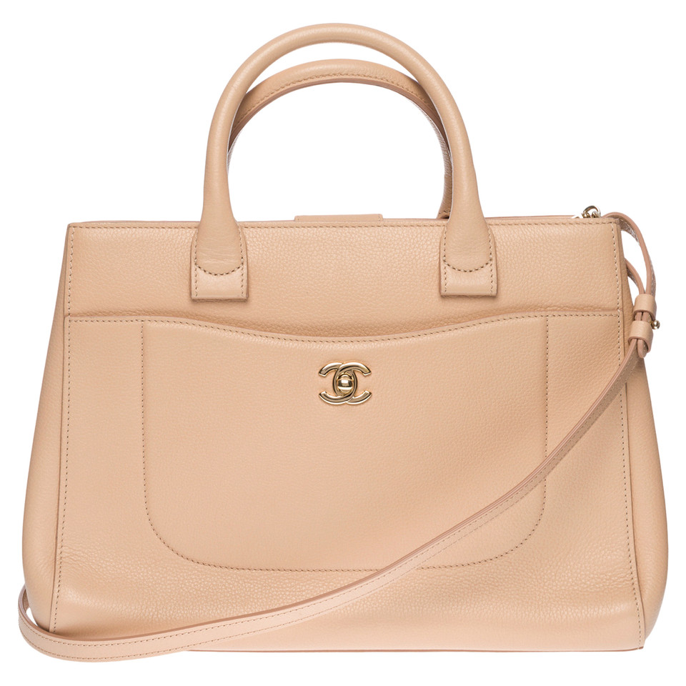 Chanel Shopper en Cuir en Rose/pink