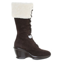 Hogan Bottes en marron