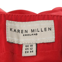 Karen Millen Bandeau-Kleid in Rot