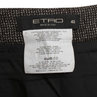 Etro skirt with exposed seam