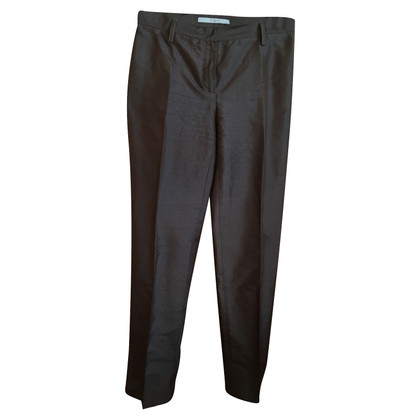 Peserico Trousers Silk in Brown