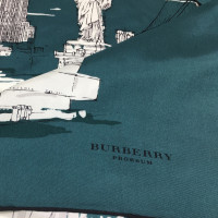Burberry sciarpa di seta "Landmark New York"
