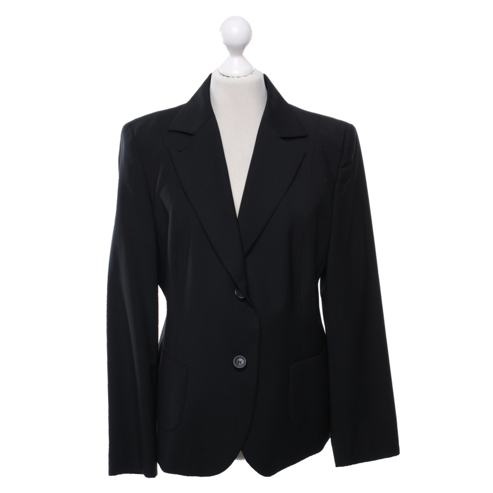 Windsor Blazer aus Wolle in Schwarz