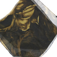 Gucci silk scarf with print