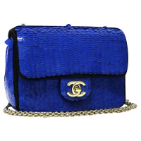 Chanel Mini Paillettes bluette