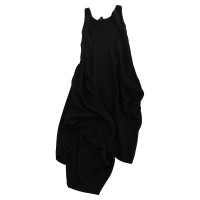 Yohji Yamamoto Black Silk Dress
