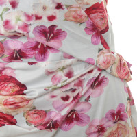 Talbot Runhof Kleid mit floralem Muster