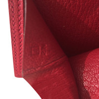 Hermès Red threefold bearn wallet
