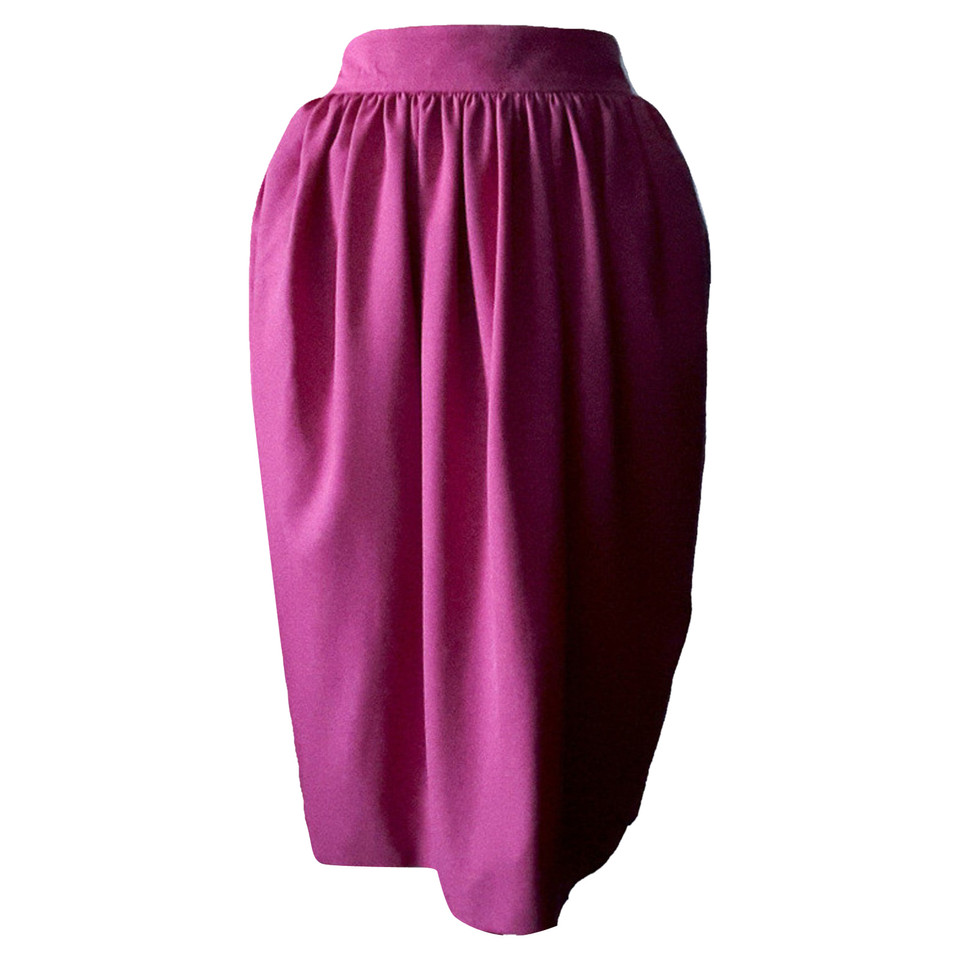 Lanvin Skirt Wool in Pink
